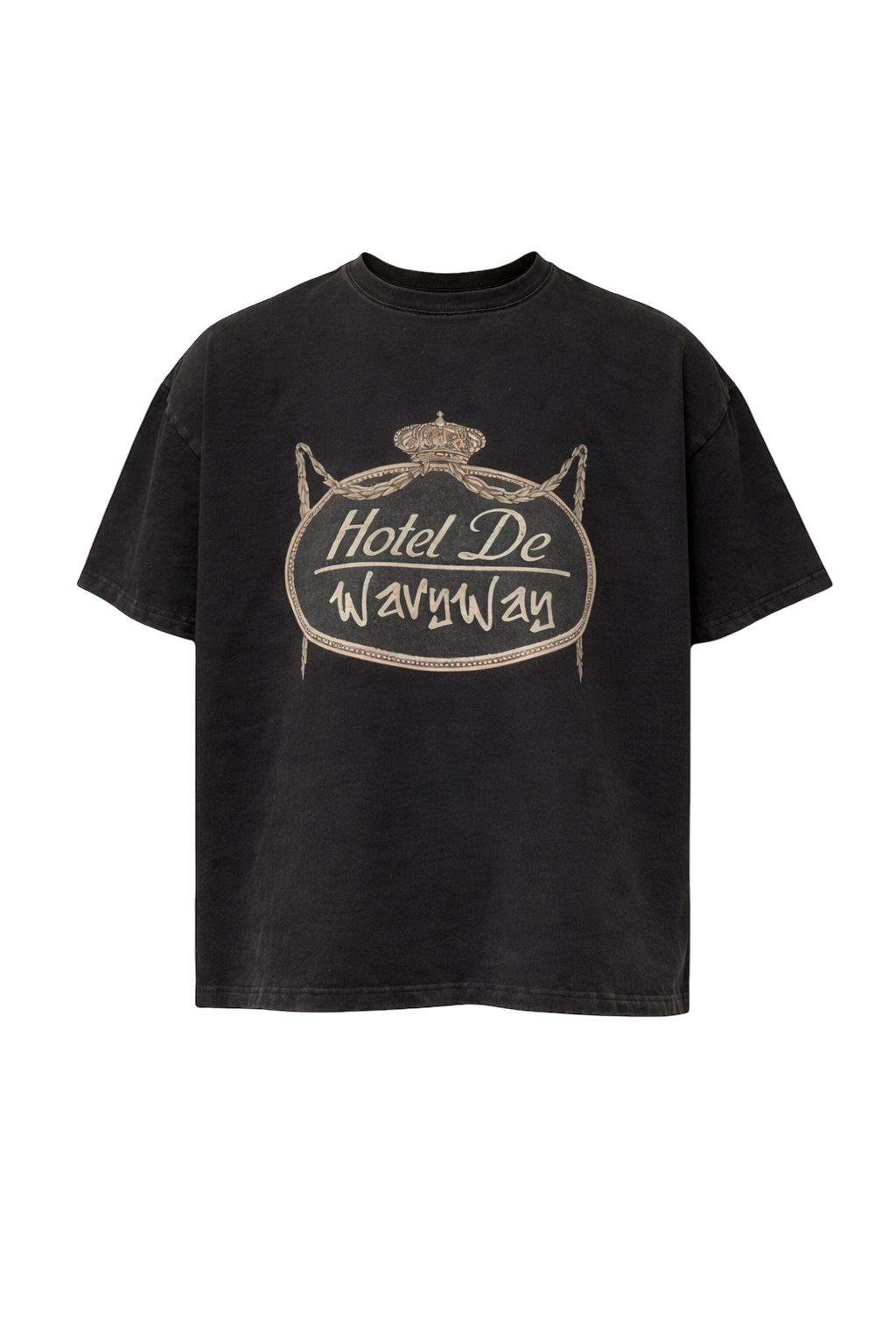 Hotel De WavyWay T-Shirt - Vintage Black