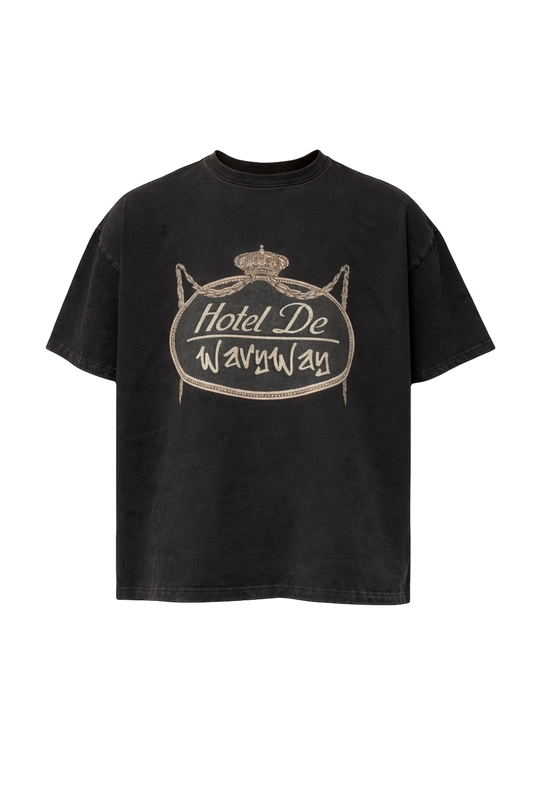 Hotel De WavyWay T-Shirt - Vintage Black