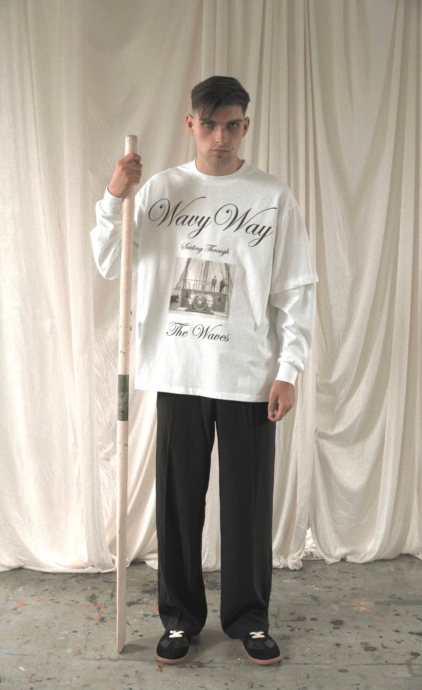 "STTW" Detachable Longsleeve
