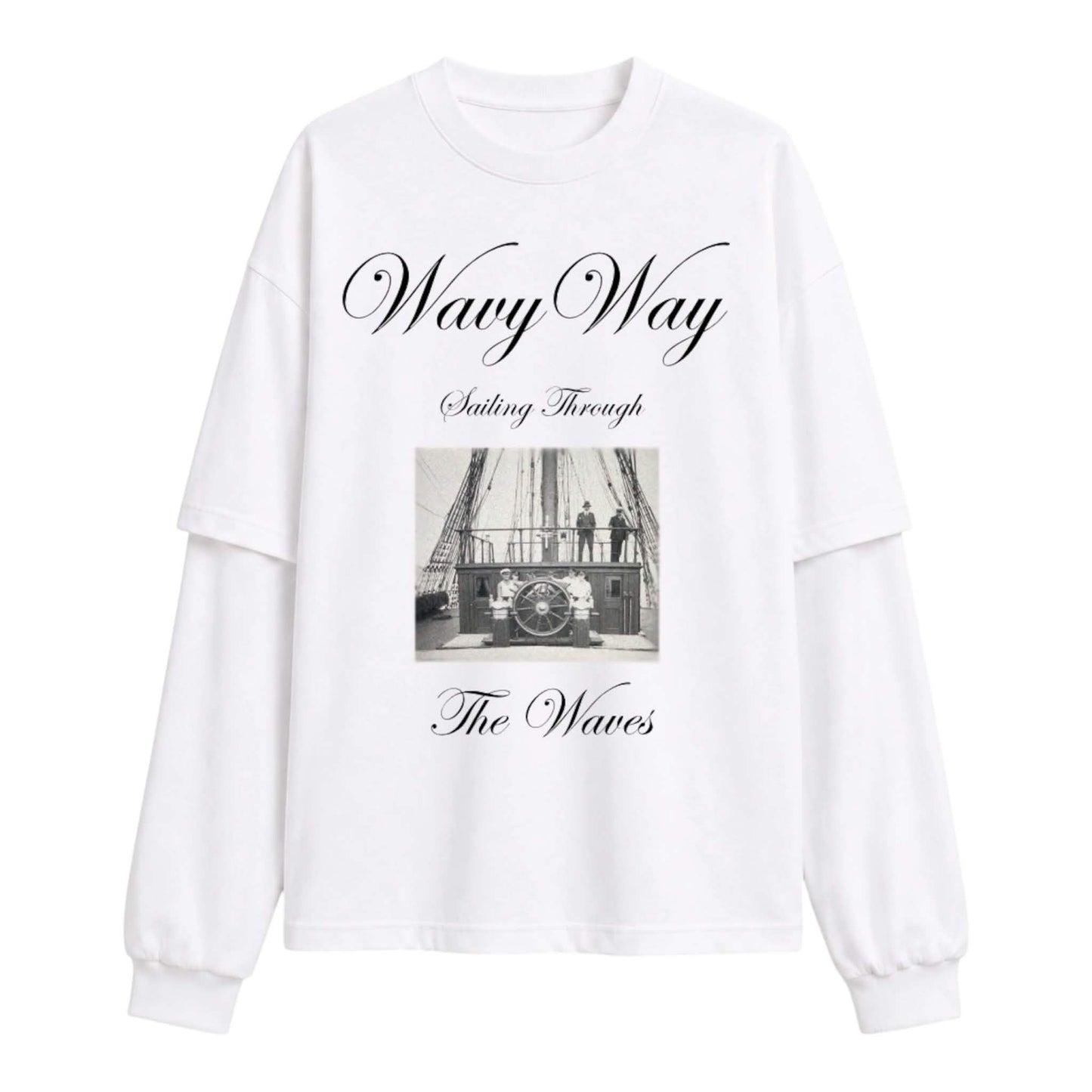 "STTW" Detachable Longsleeve